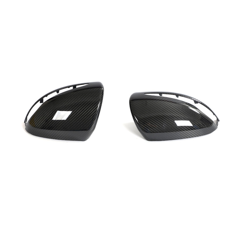 LHD Mercedes Benz C/E/S class universal 2014-2021  Style Carbon Fiber Side Rearview Mirror Cap Cover Trim