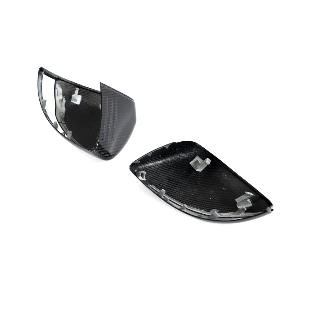 Carbon Fiber REPLACEMENT Side Rearview Mirror Cap Cover Trim for LHD Mercedes Benz C/E/S class universal 2014-2021