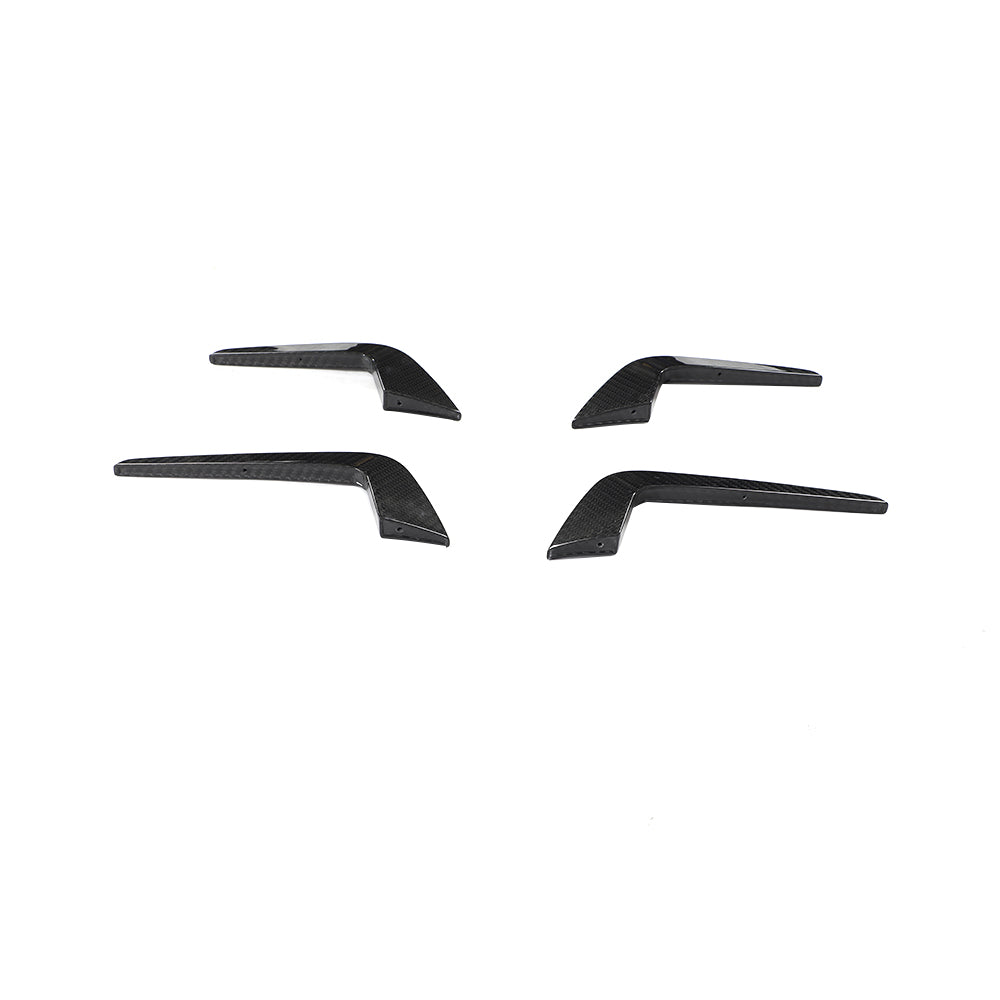 JC Style Carbon fiber canards for Audi RS4 B9.5(2019-2024)