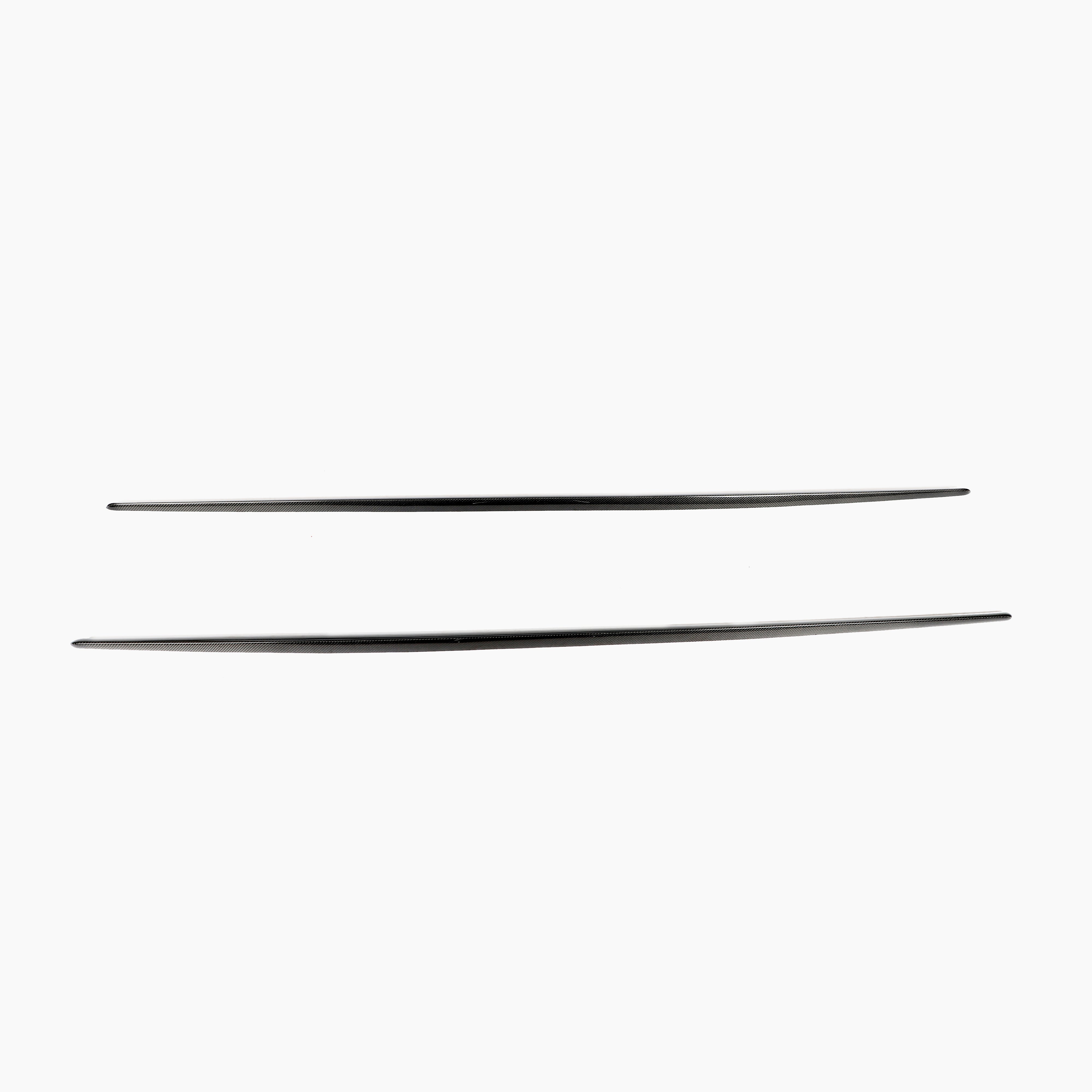 ST Style Carbon Fiber Side Skirts For Mercedes Benz S‑Class W222 Pre‑Facelift (2014–2017)