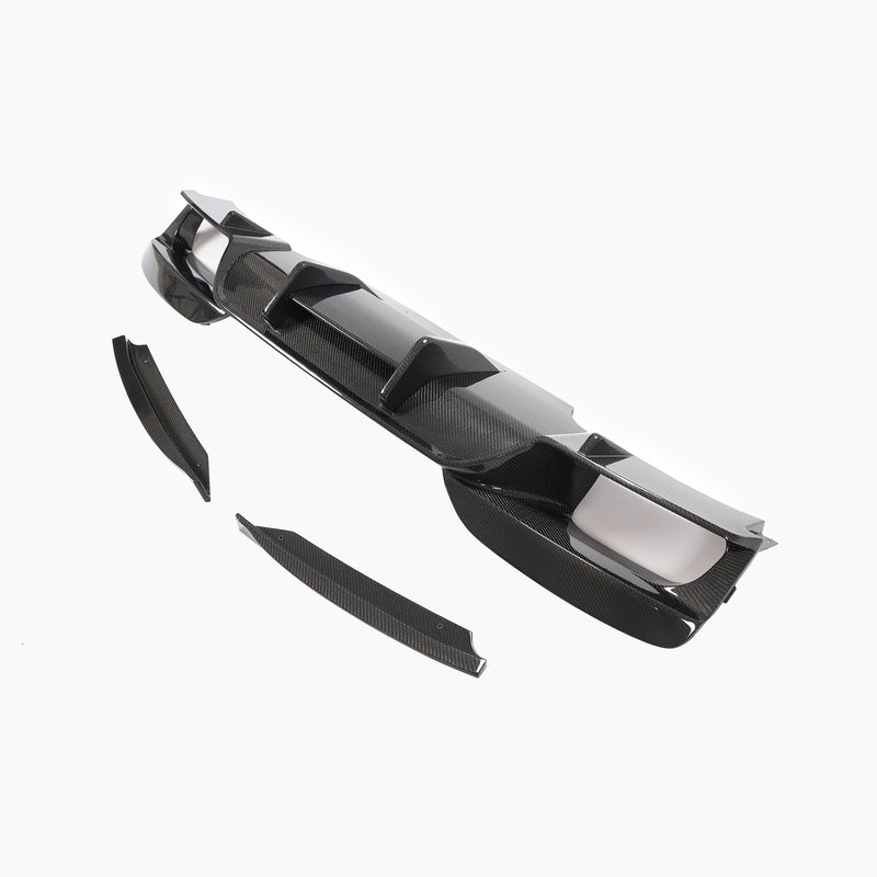 PSM Style Carbon Fiber Rear Diffuser For BMW M6 F06/F12/F13 (2012–2018)