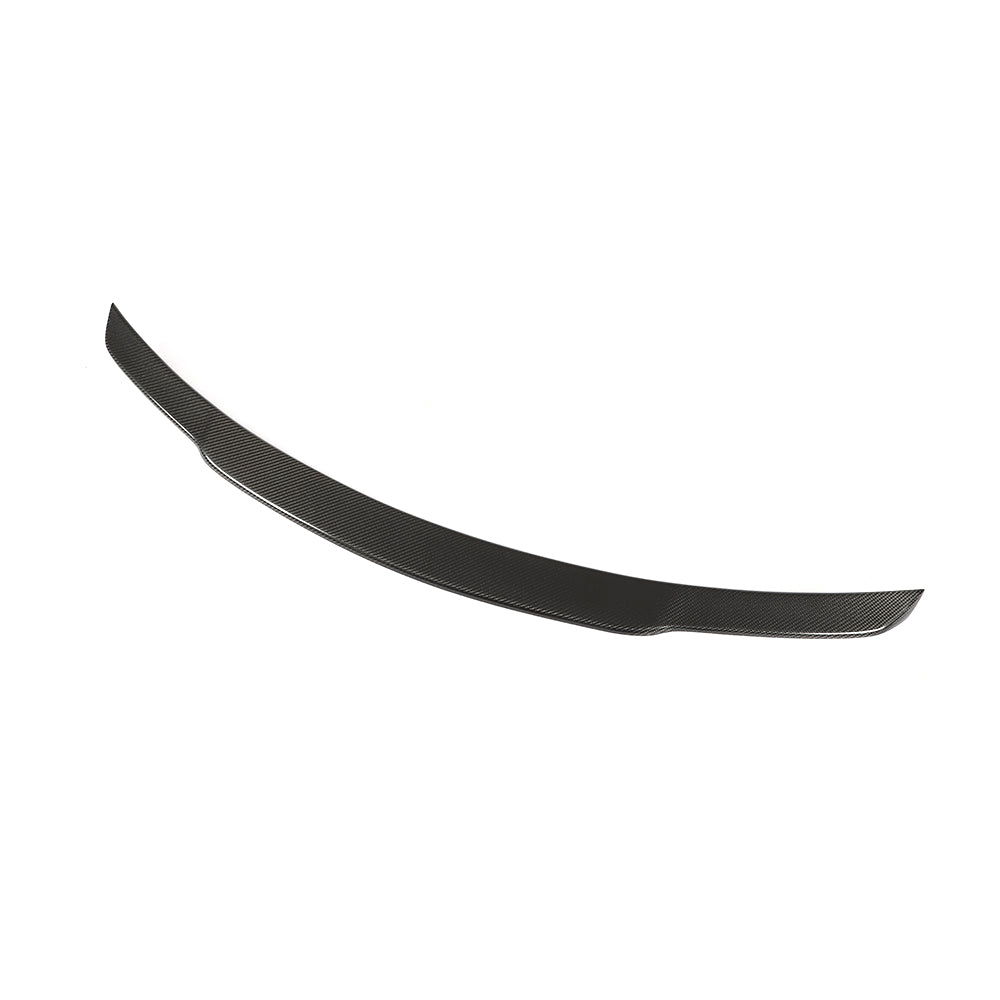 B Style Carbon Fiber Trunk Spoiler for Mercedes Benz E-Class W213 Pre-Facelift Sedan (2016-2020)