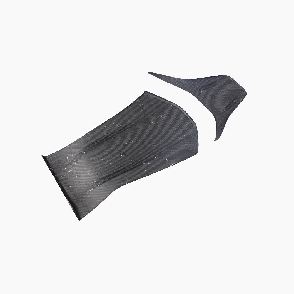Mercedes-Benz A‑Class W176 W177 CLA 45 AMG C117 Seat Back Covers carbon fiber back view
