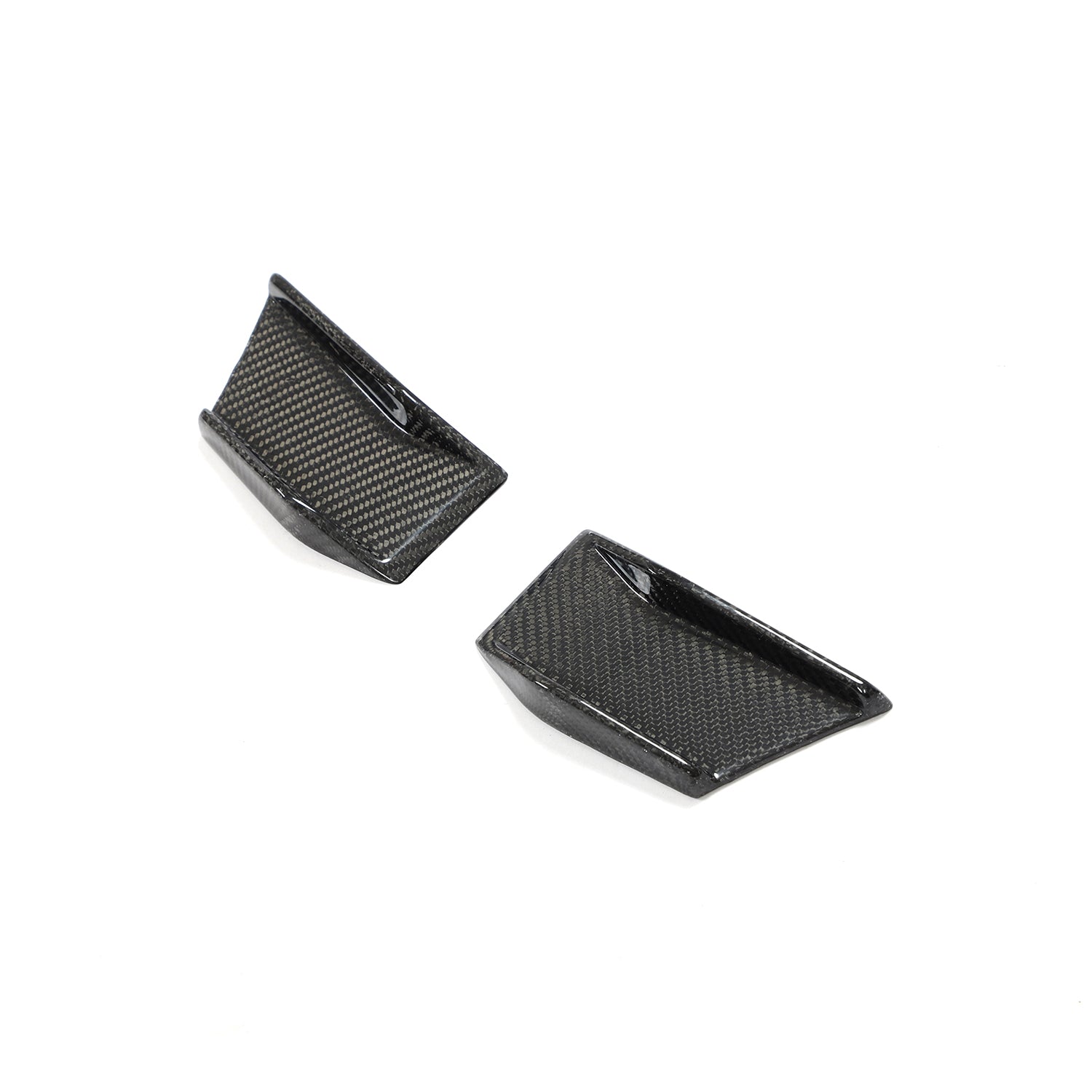 MP Style Carbon Fiber Front Canards for BMW 4 Series G22 Coupé, G23 Convertible (2021+)