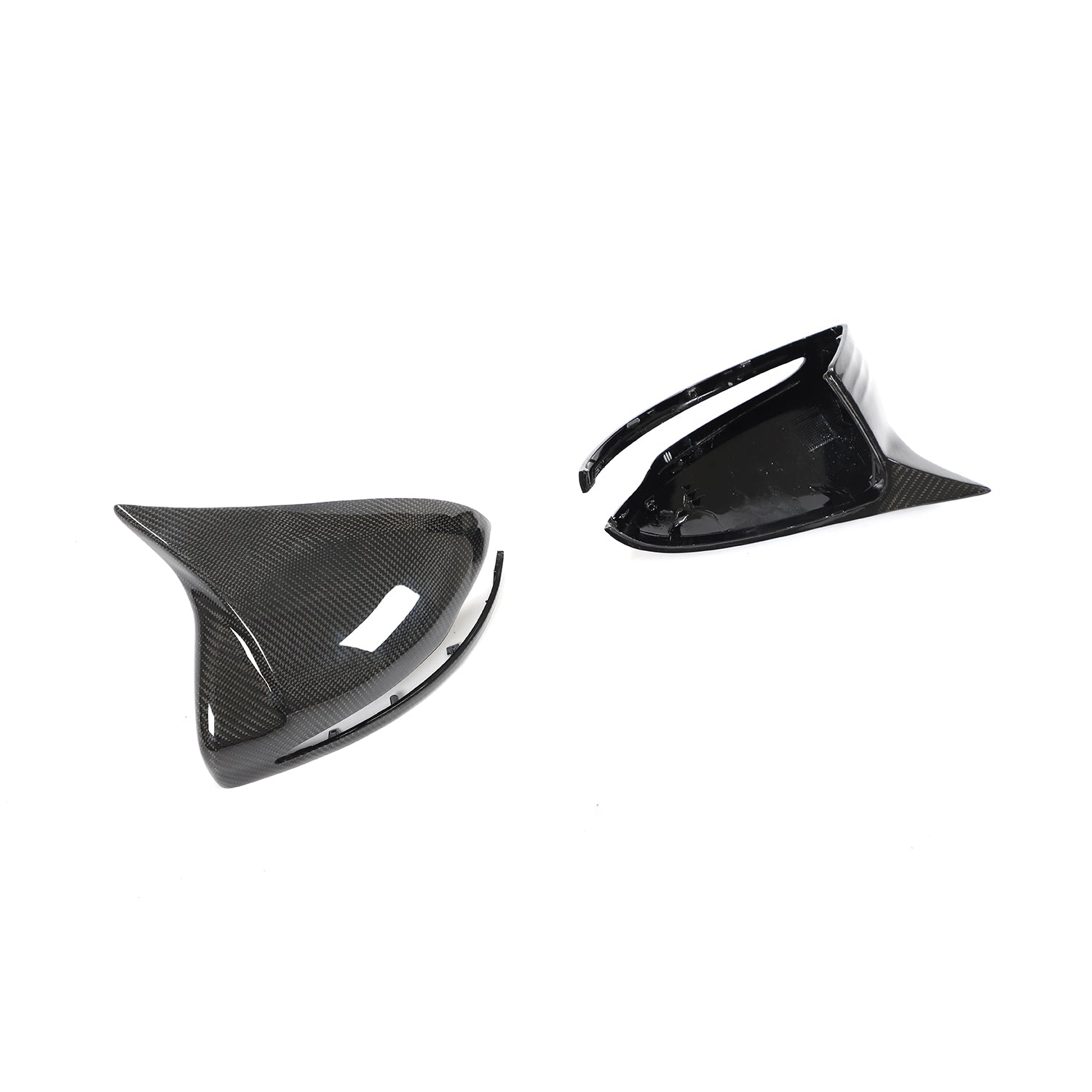 Carbon Fiber REPLACEMENT Mirror Cover for LHD Mercedes Benz C/E/S/GLE/GLC Class(2015-2018)