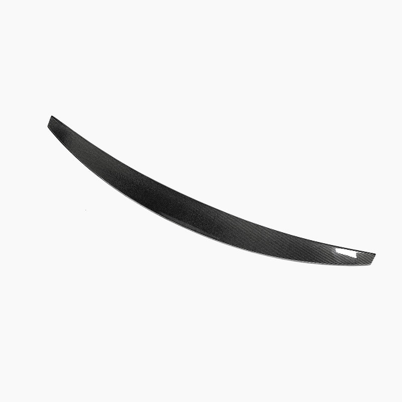 Audi A4/S4 B9/B9.5 HK Style Carbon Fiber Rear Spoiler - front view
