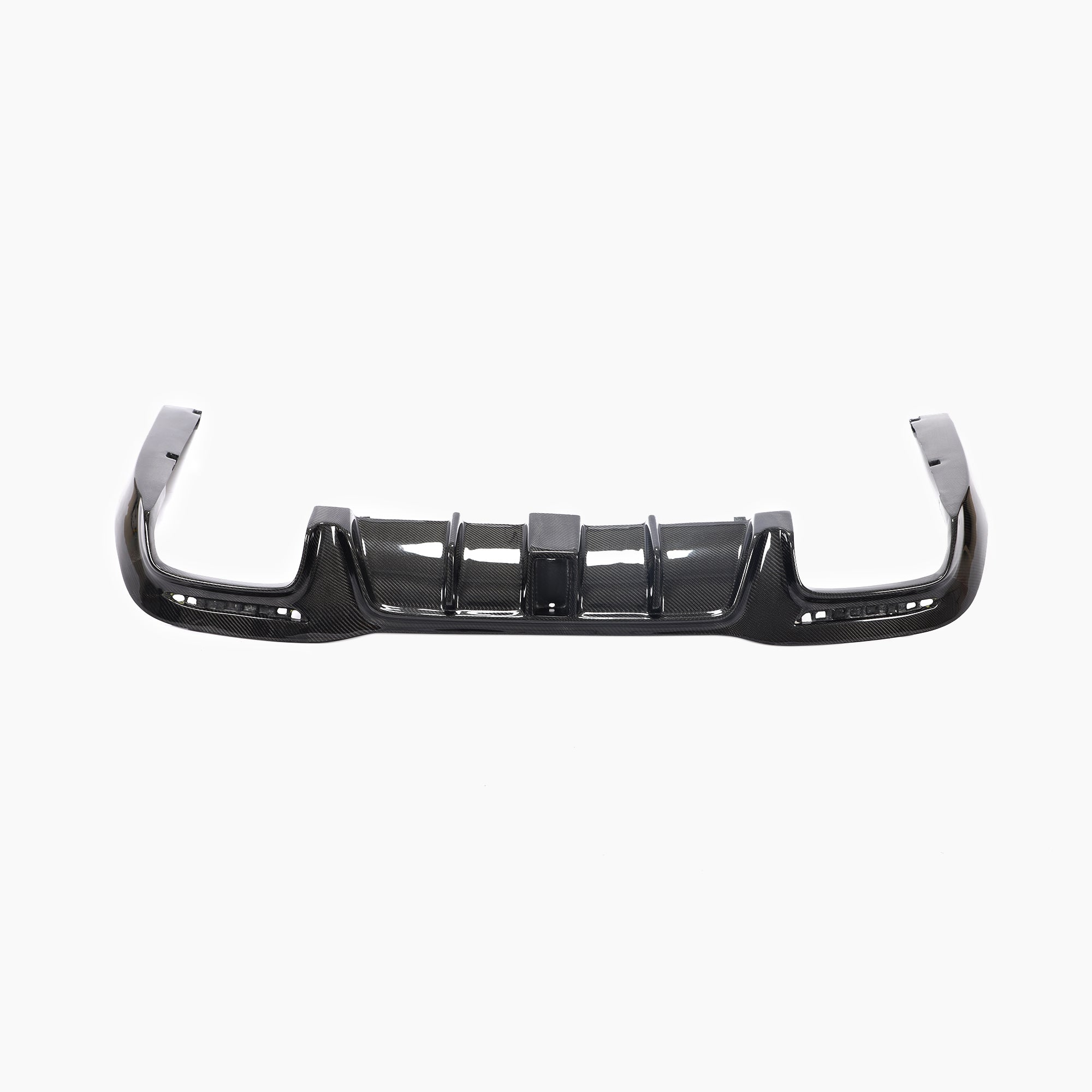 B Style Carbon Fiber Rear Diffuser For Mercedes Benz S‑Class W222 Facelift (2018–2020)