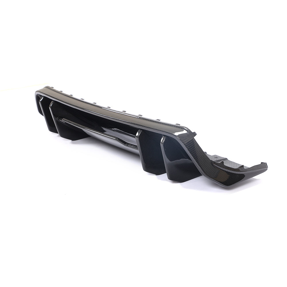 V Style Carbon Fiber Rear Diffuser For Audi R8 4S Pre‑LCI (2016–2018)