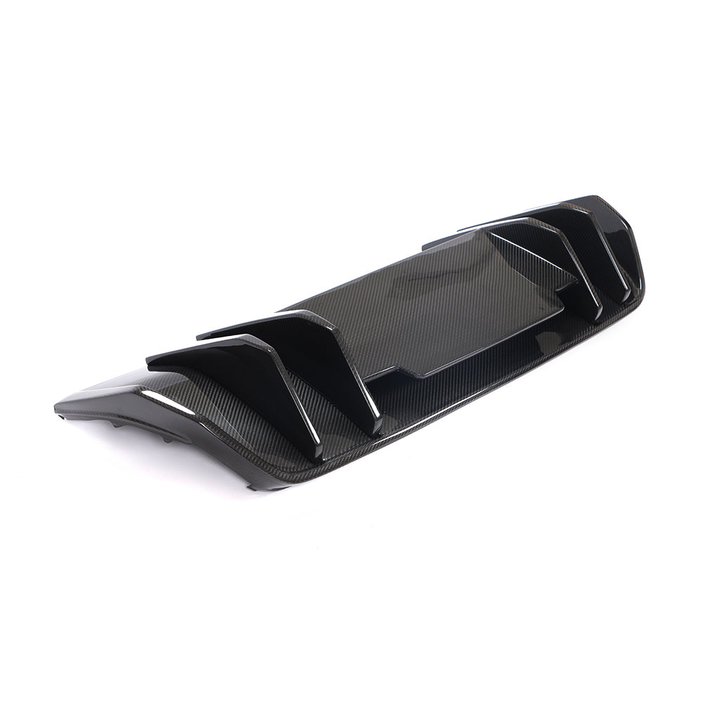 V Style Carbon Fiber Rear Diffuser For Audi R8 4S Pre‑LCI (2016–2018)
