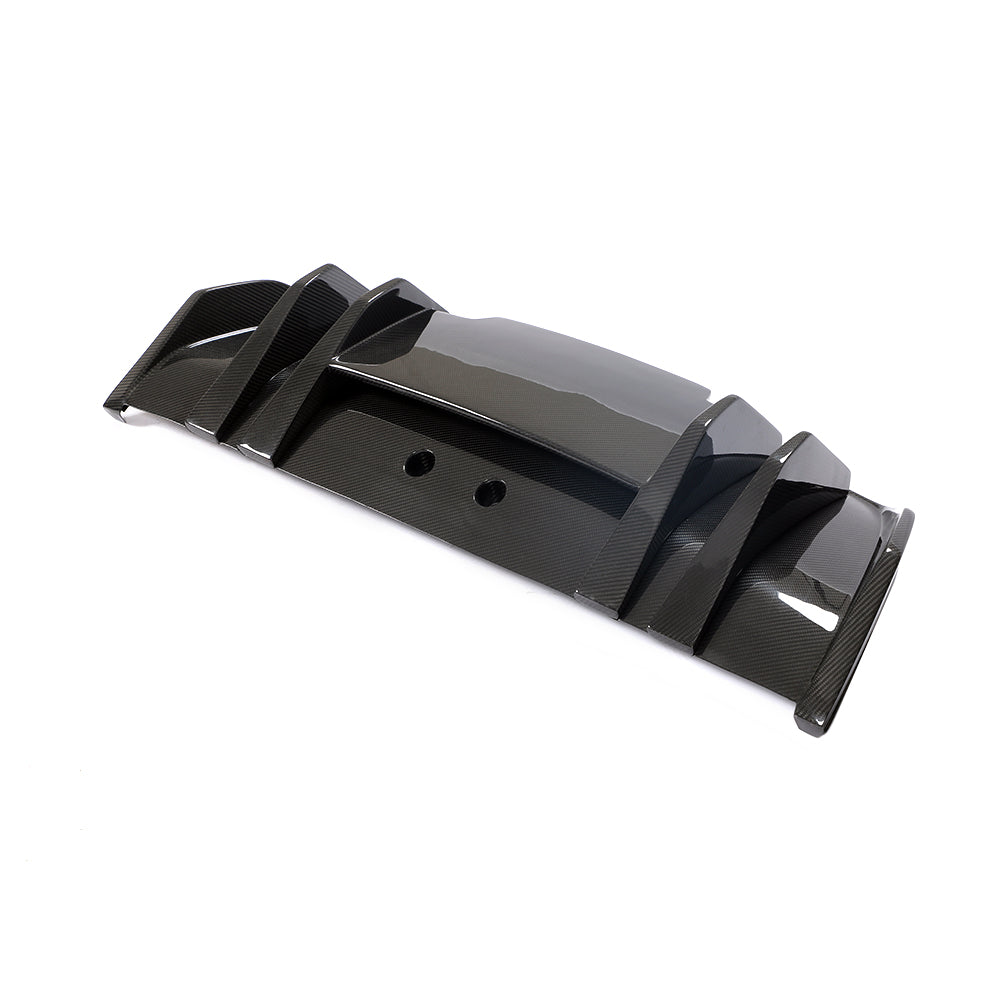 V Style Carbon Fiber Rear Diffuser For Audi R8 4S Pre‑LCI (2016–2018)
