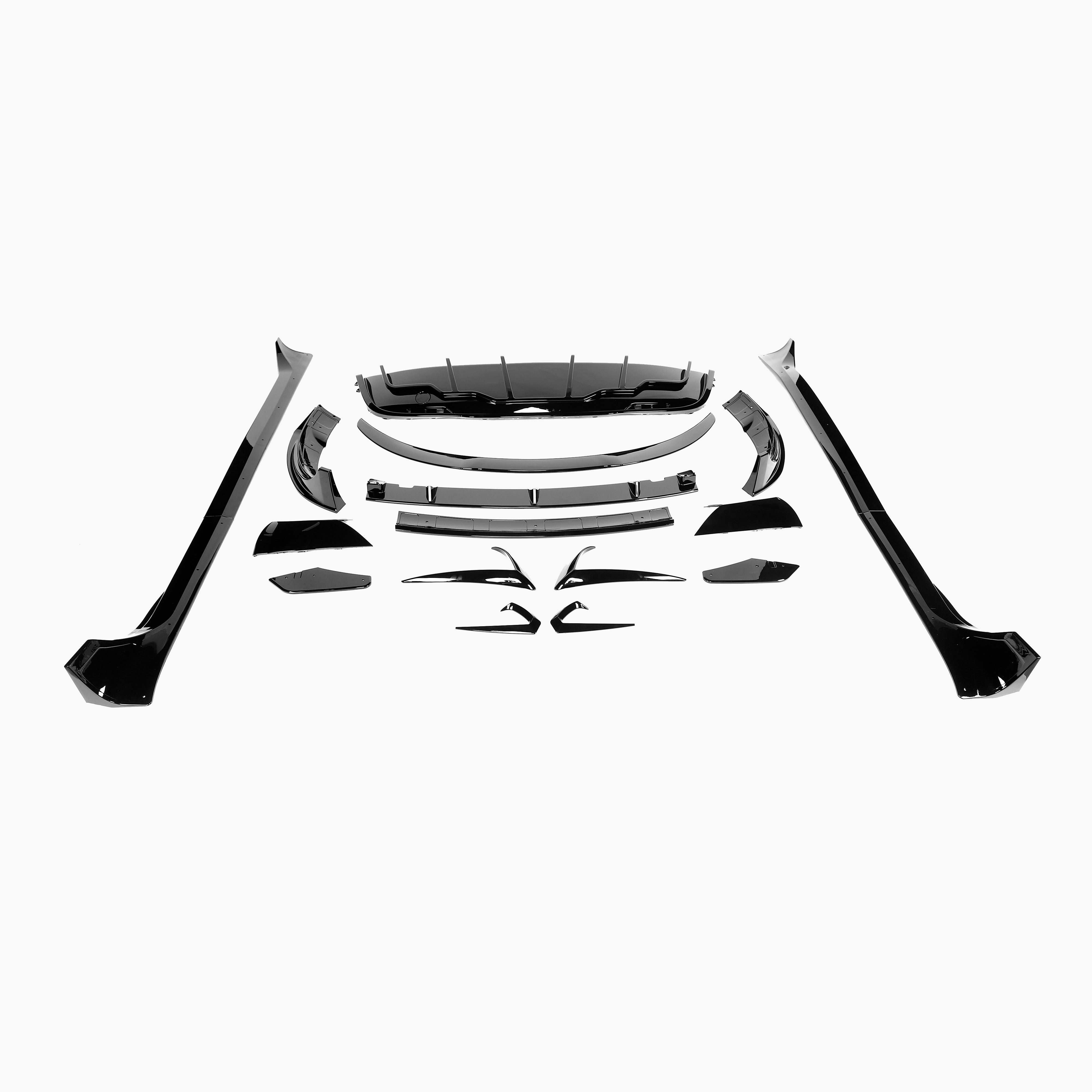Gloss Black Aero Kit For TESLA Model Y(2021-2024)