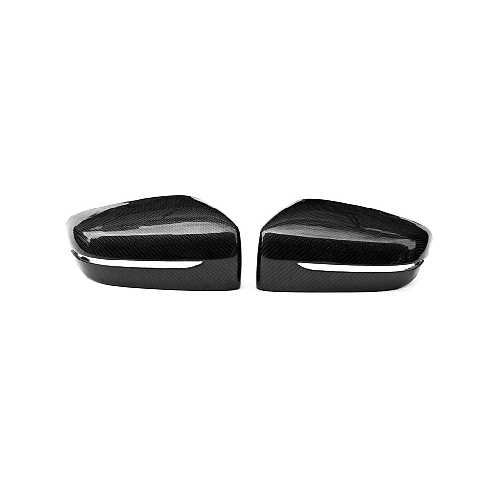 OEM Style Carbon Fiber Mirror Caps for BMW G30 G31, G11 G12 (2017–2023)