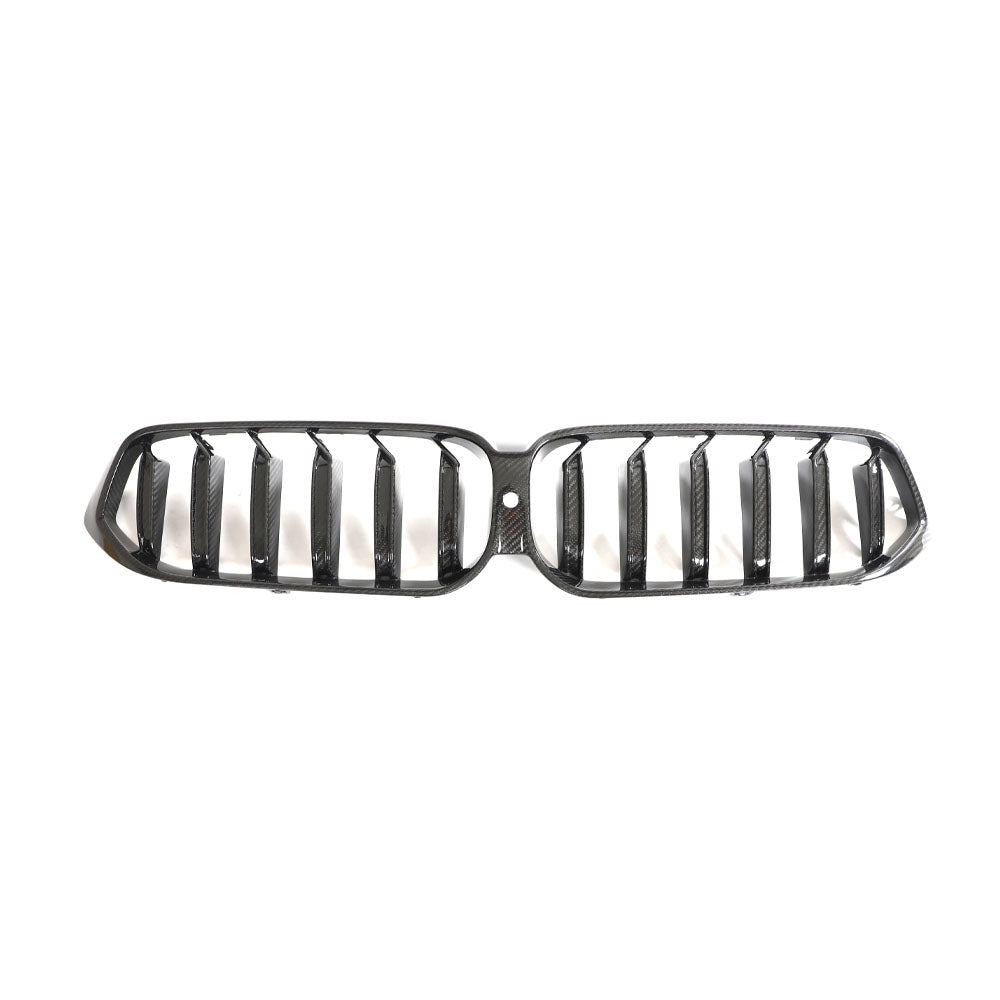 BMW 6 Series G32 GT   Style Carbon Fiber Dual Slat Front Grille