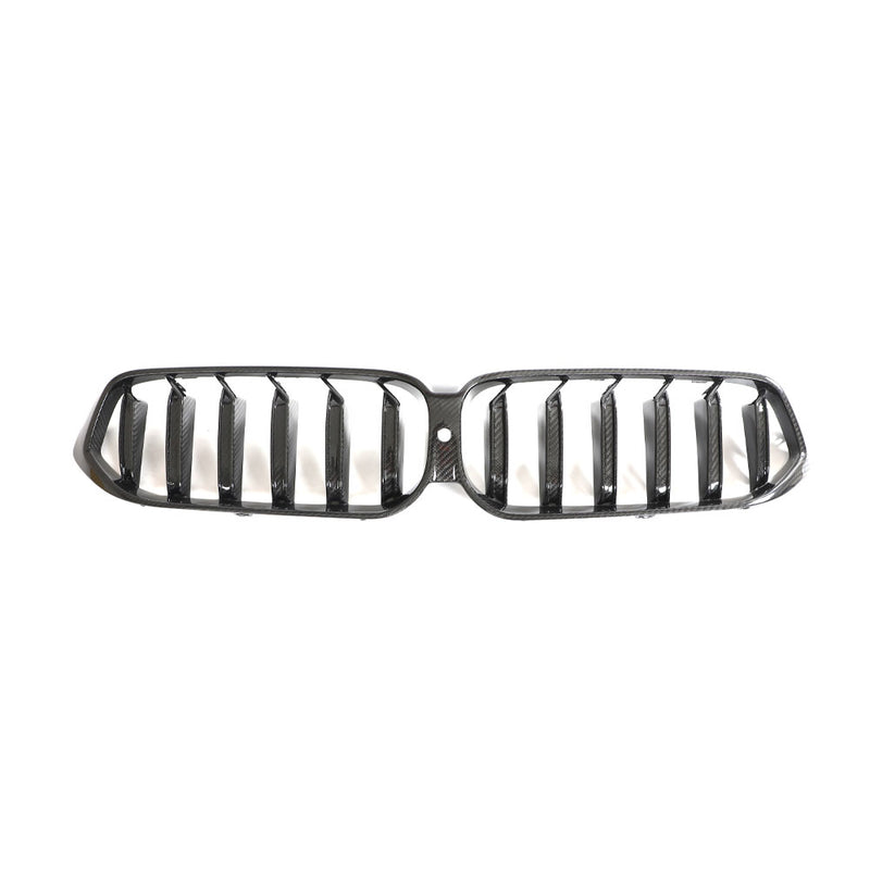 BMW 6 Series G32 GT   Style Carbon Fiber Dual Slat Front Grille