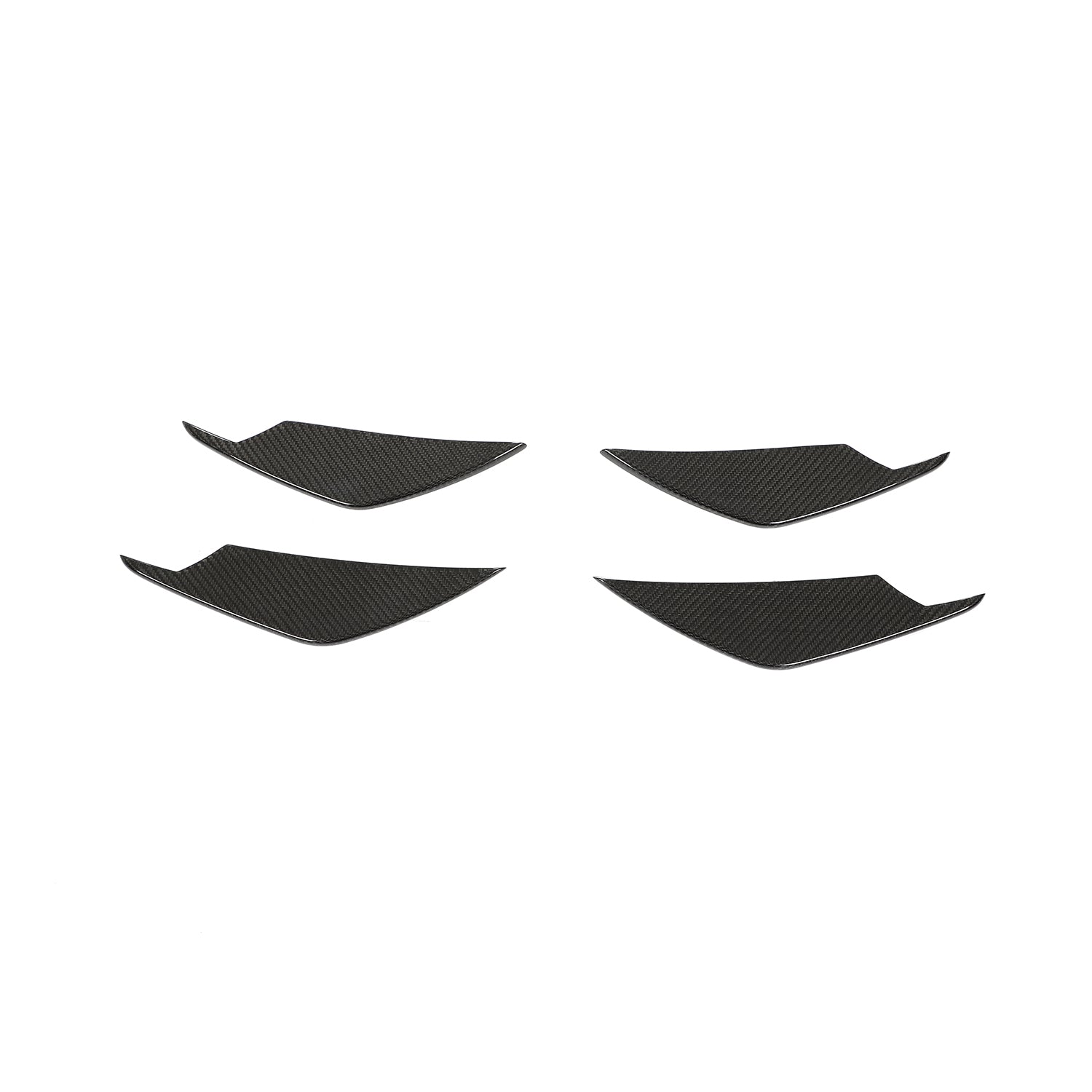 AC Style Carbon Fiber Front Canards for BMW M3 G80/G81 M4 G82/G83 (2021+)