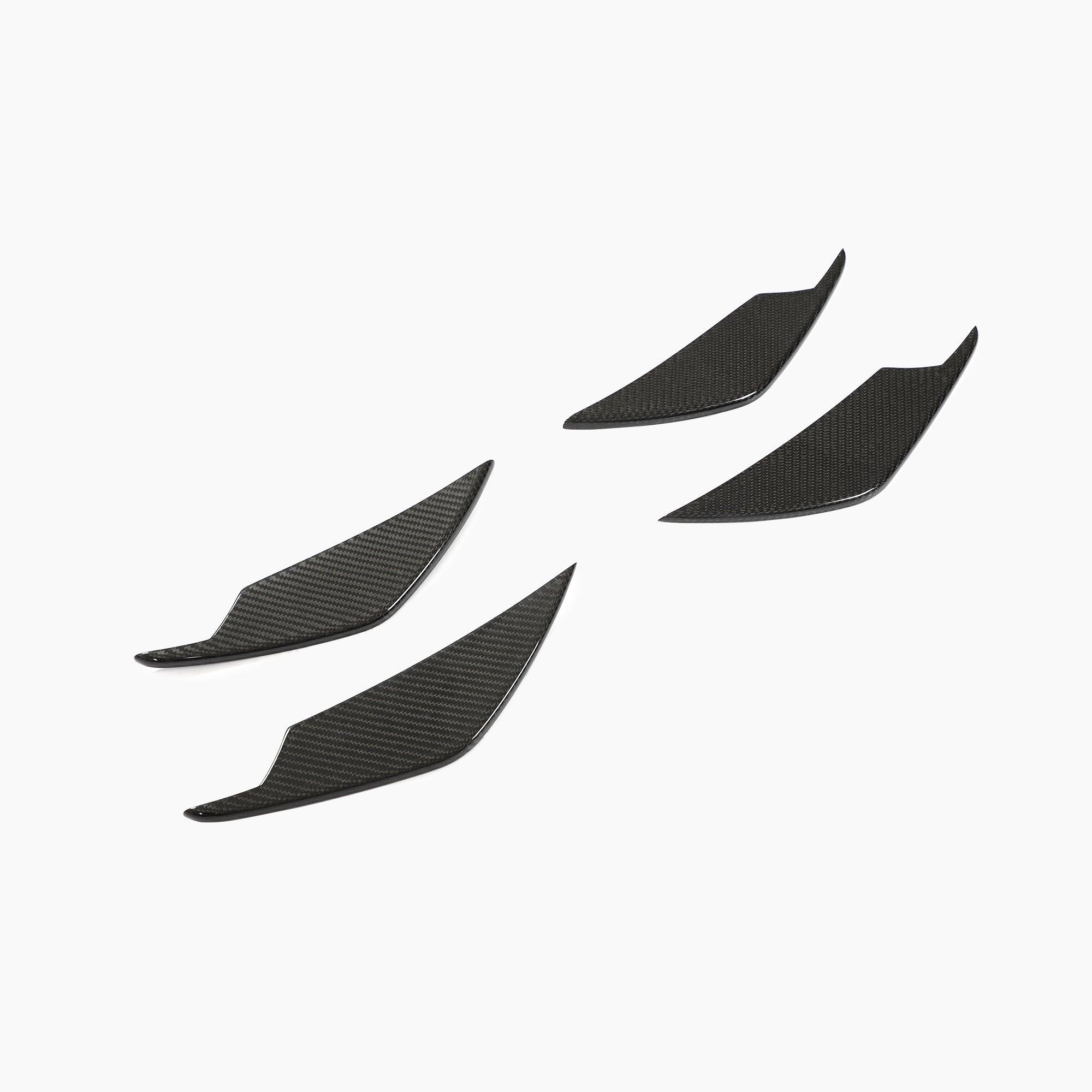 AC Style Carbon Fiber Front Canards for BMW M3 G80/G81 M4 G82/G83 (2021+)