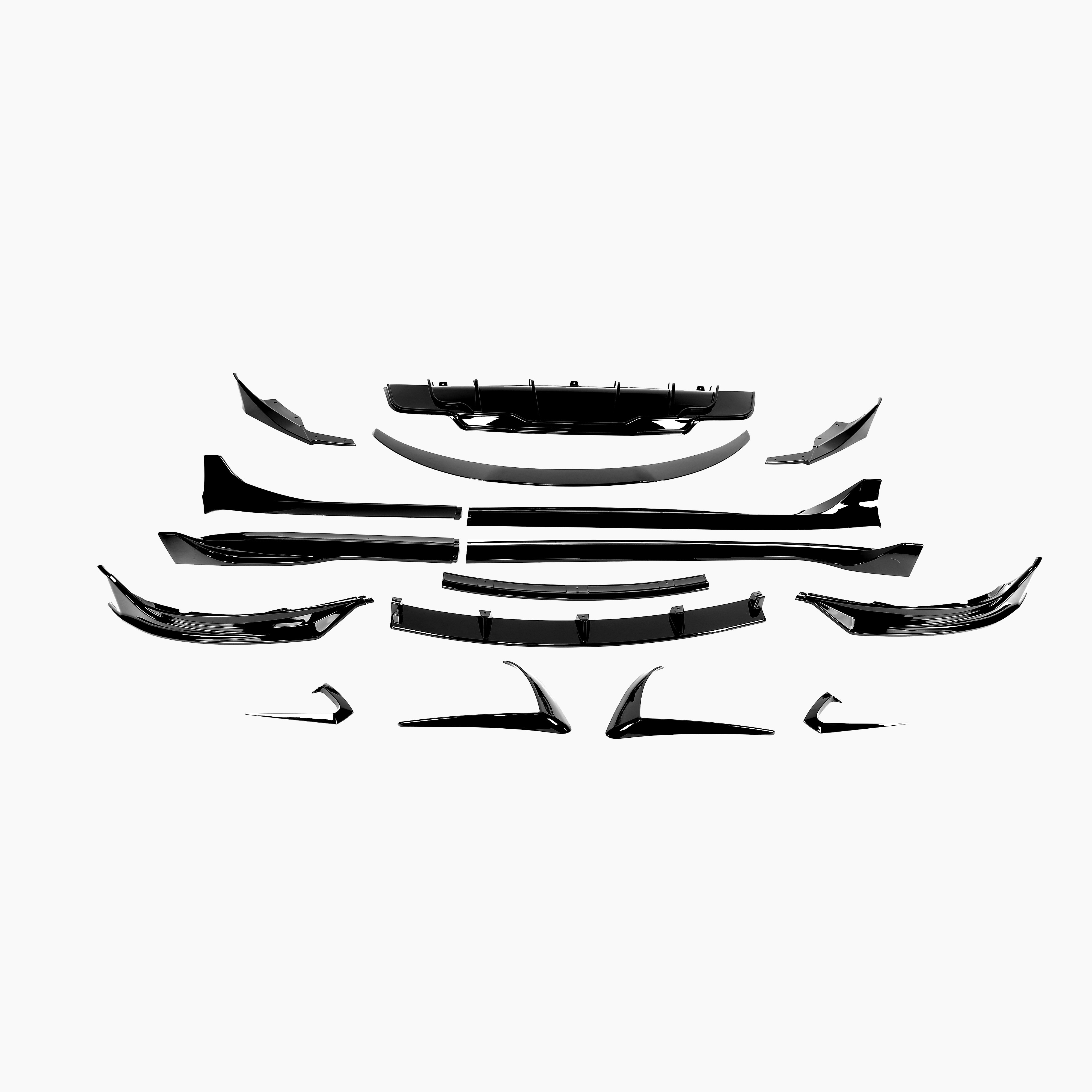 Gloss Black Aero Kit For TESLA Model 3(2018-2023)