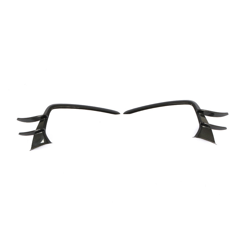 Audi A7 Sline / S7 C8  ST Style Carbon Fiber Front Canards