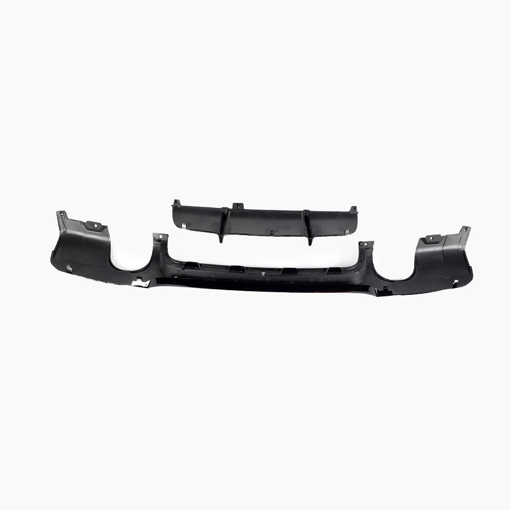MP Style Gloss Black Diffuser for BMW 3 Series E90 (2005-2008)(Double Single Out)