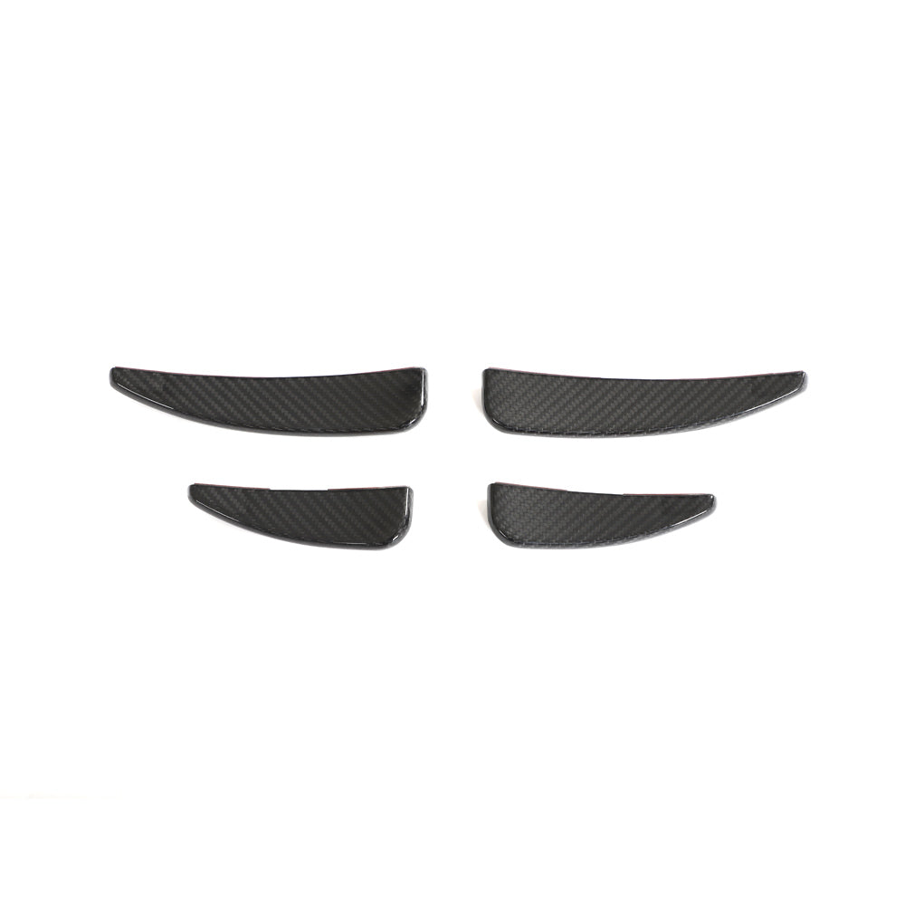 Capristo Style Carbon Fiber Front Canards For Audi R8 4S LCI (2019–2023)