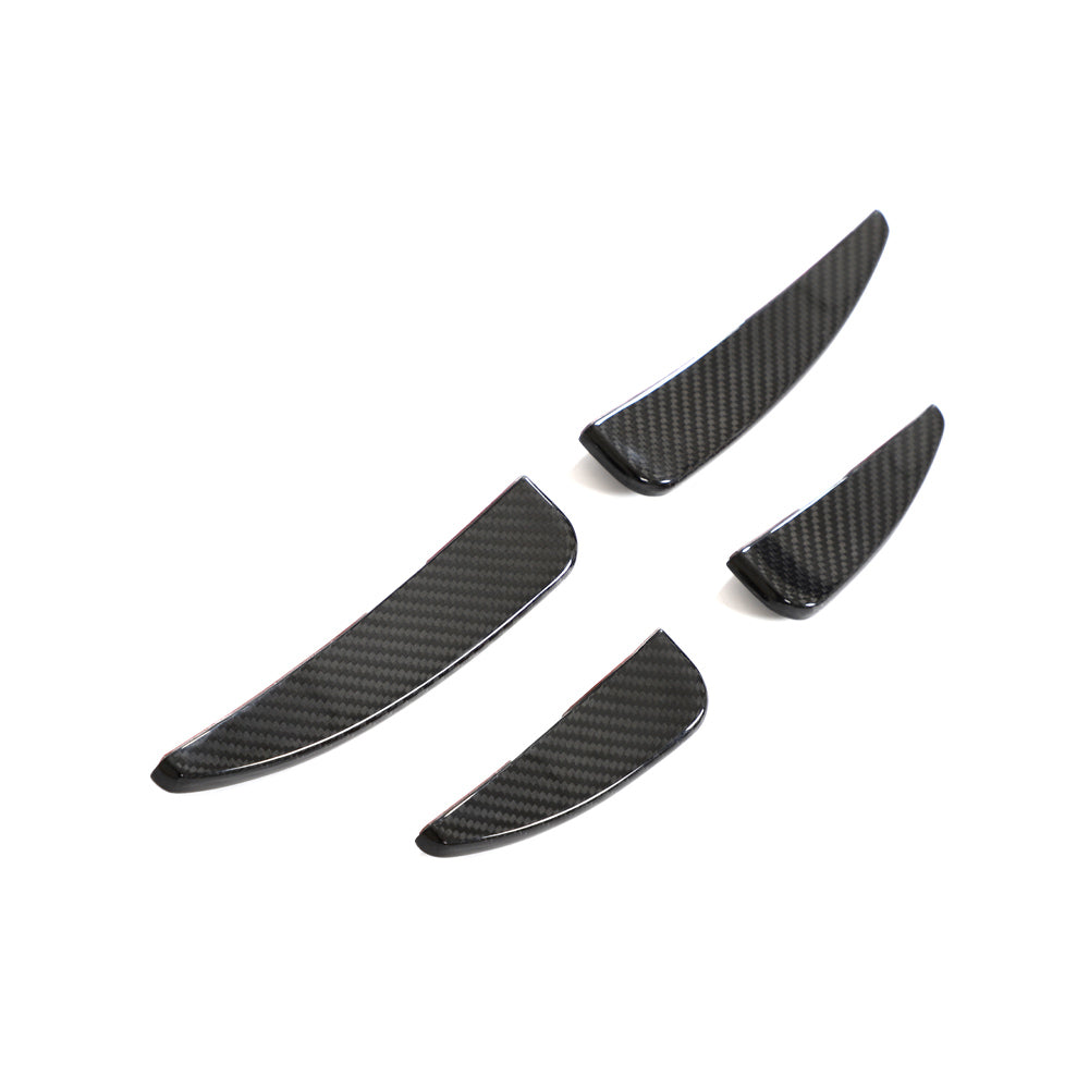 Capristo Style Carbon Fiber Front Canards For Audi R8 4S LCI (2019–2023)
