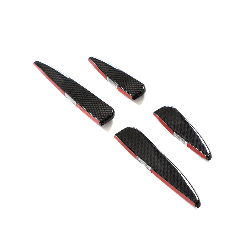 Capristo Style Carbon Fiber Front Canards For Audi R8 4S LCI (2019–2023)