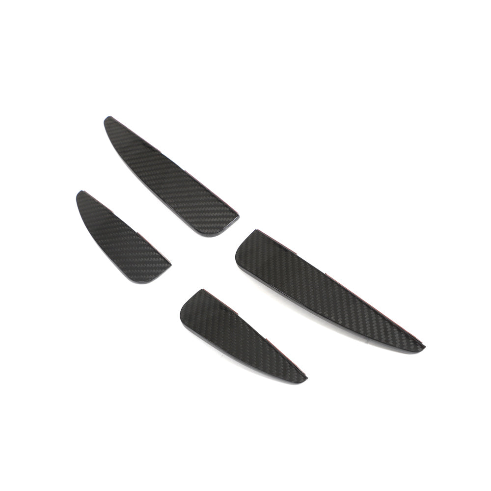 Capristo Style Carbon Fiber Front Canards For Audi R8 4S LCI (2019–2023)