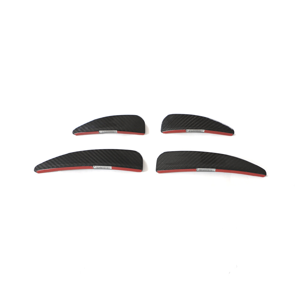 Capristo Style Carbon Fiber Front Canards For Audi R8 4S LCI (2019–2023)