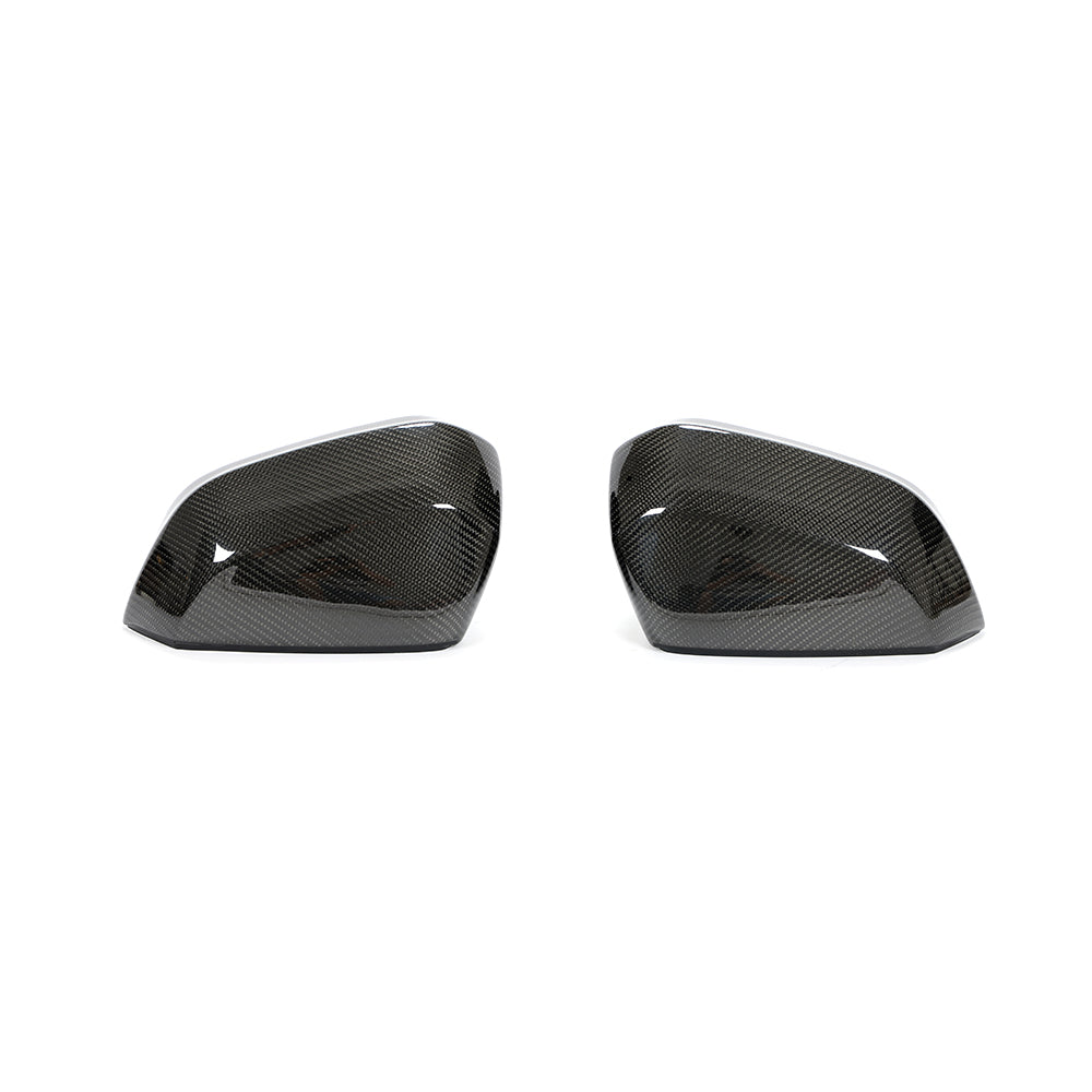 Carbon Fiber Mirror Cover Caps for AUDI Q3 F3(2019-2024)(Without Lane Assist)