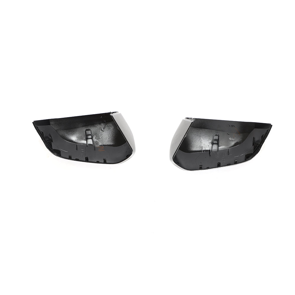 Carbon Fiber Mirror Cover Caps for AUDI Q3 F3(2019-2024)(Without Lane Assist)