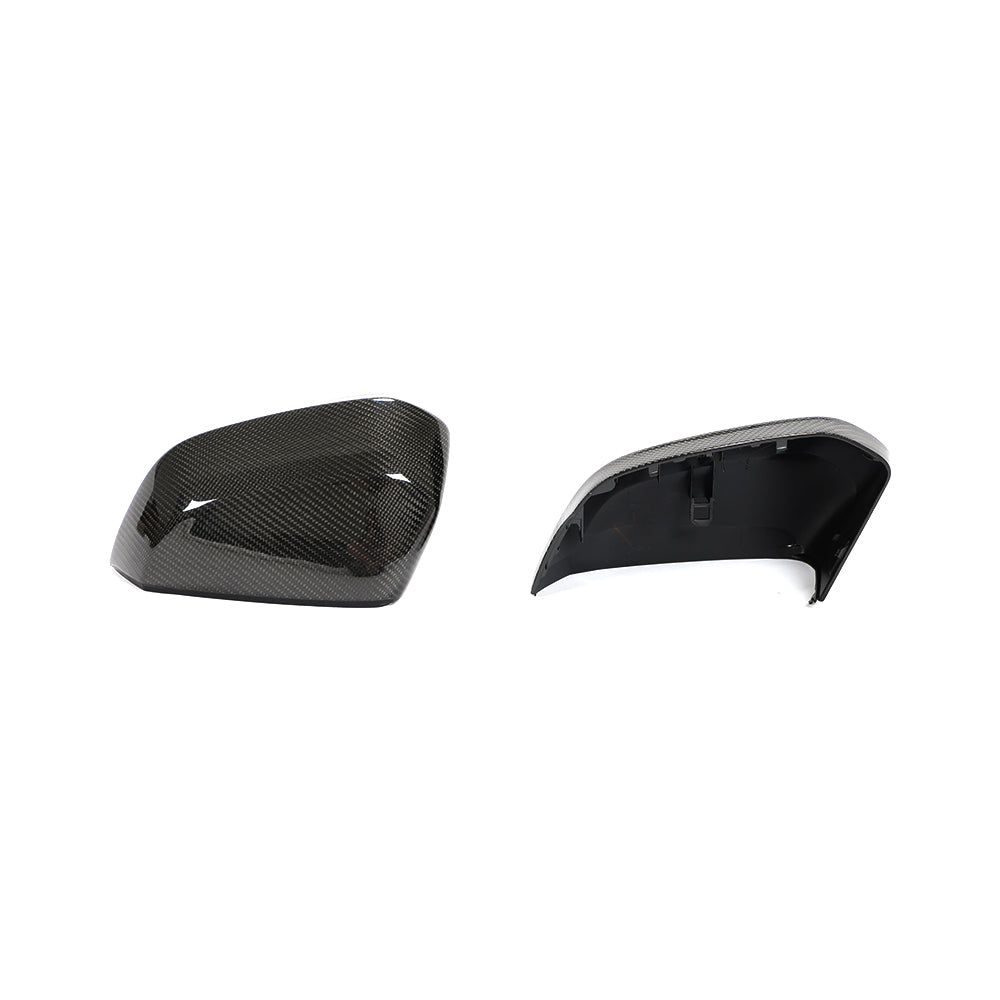 Carbon Fiber Mirror Cover Caps for AUDI Q3 F3(2019-2024)(Without Lane Assist)