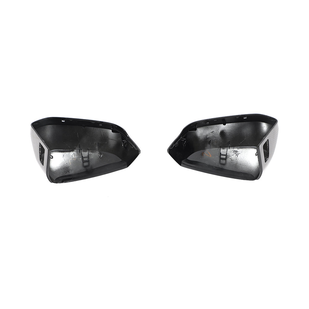 Carbon Fiber Mirror Cover Caps for AUDI Q3 F3(2019-2024)(With Lane Assist)
