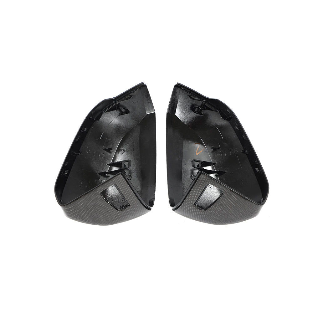 Carbon Fiber Mirror Cover Caps for AUDI Q3 F3(2019-2024)(With Lane Assist)