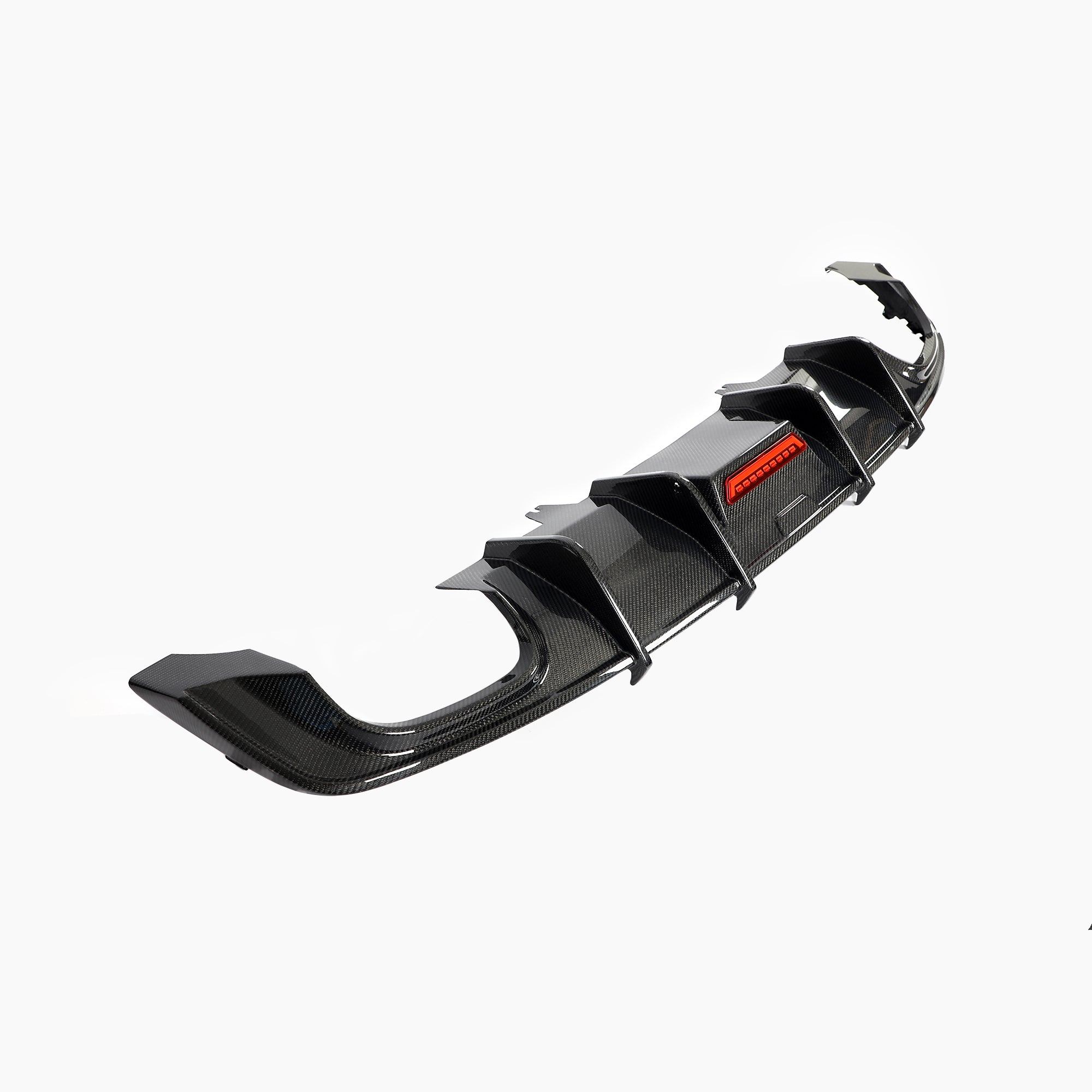 KB Style Carbon Fiber Rear Diffuser for Audi A5 / S5 B9 Pre-LCI (2017-2019)
