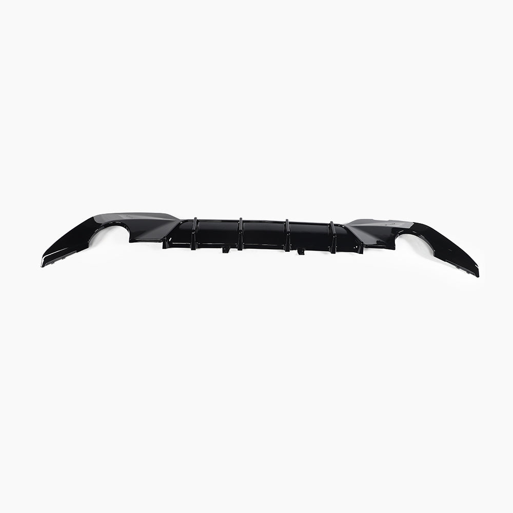 Gloss Black Diffuser for BMW 3 Series G20(2019-2022)(Double Single Out)