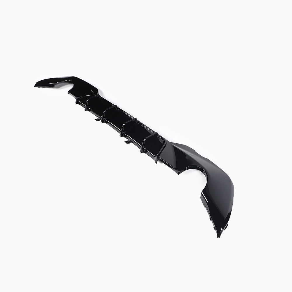 Gloss Black Diffuser for BMW 3 Series G20(2019-2022)(Double Single Out)