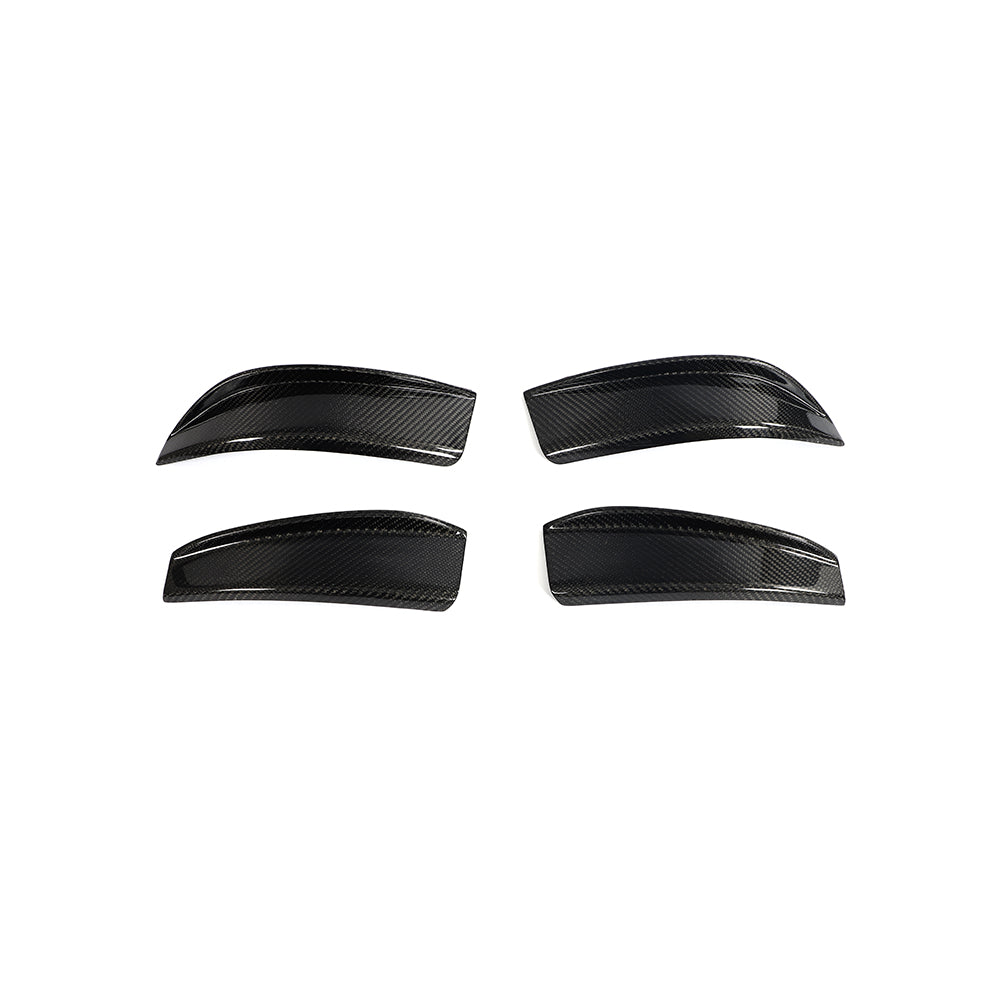 GT4 Style Carbon Fiber Front Canards for BMW M3 G80/G81 M4 G82/G83 (2021+)