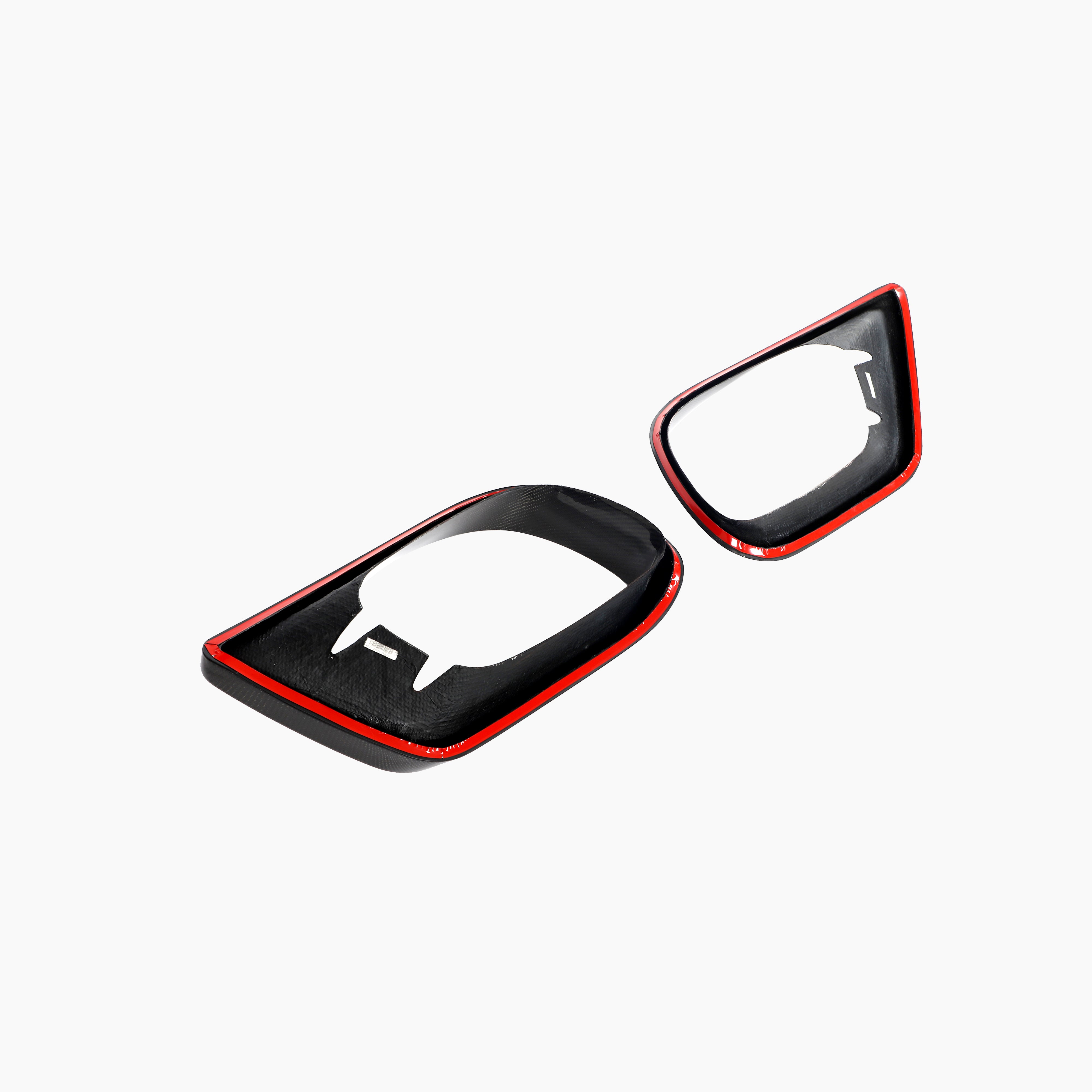 ST Style Carbon Fiber Fog Lamp Covers for Mercedes Benz E-Class C238 Pre-Facelift Coupe (2017-2020)