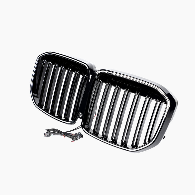 Dual Slat Kidney Grille witn LED For BMW X7 G07 Pre-LCI (2019-2023)