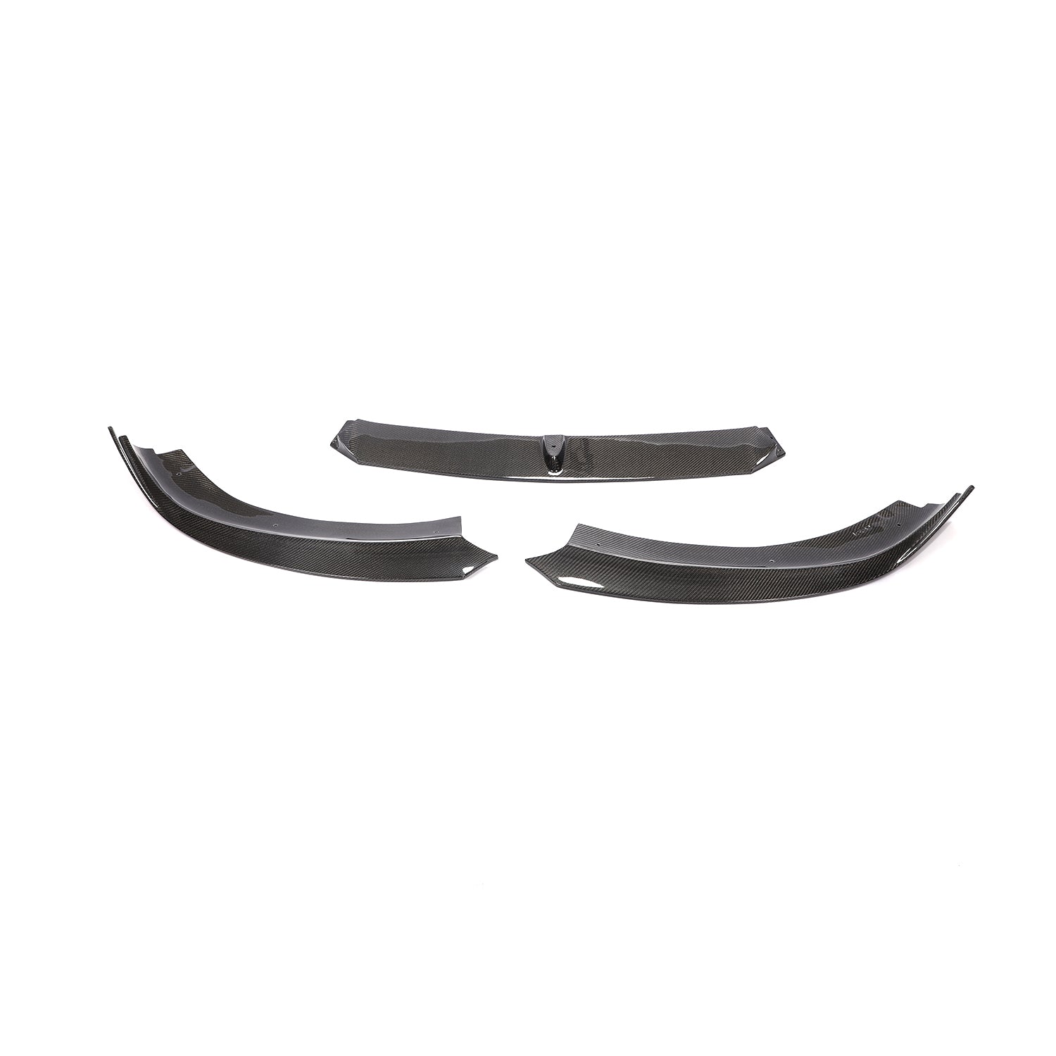 JC Style Carbon Fiber 3-Piece Design Front Lip for Porsche Panamera 970 Pre-Facelift(2010-2013)