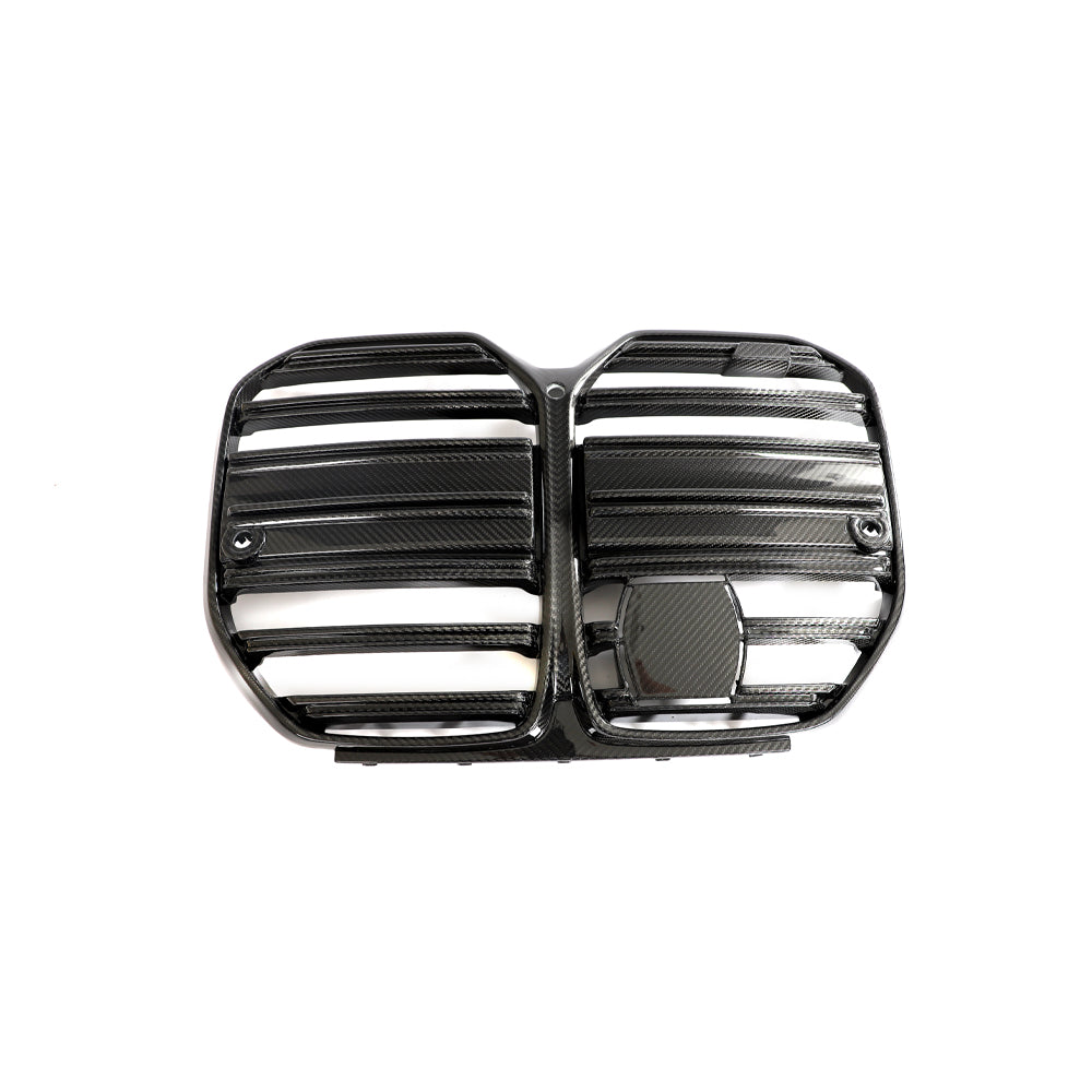 3D Style Carbon Fiber Front Grille for BMW 4 Series, i4 G26 Gran Coupé (2021+)