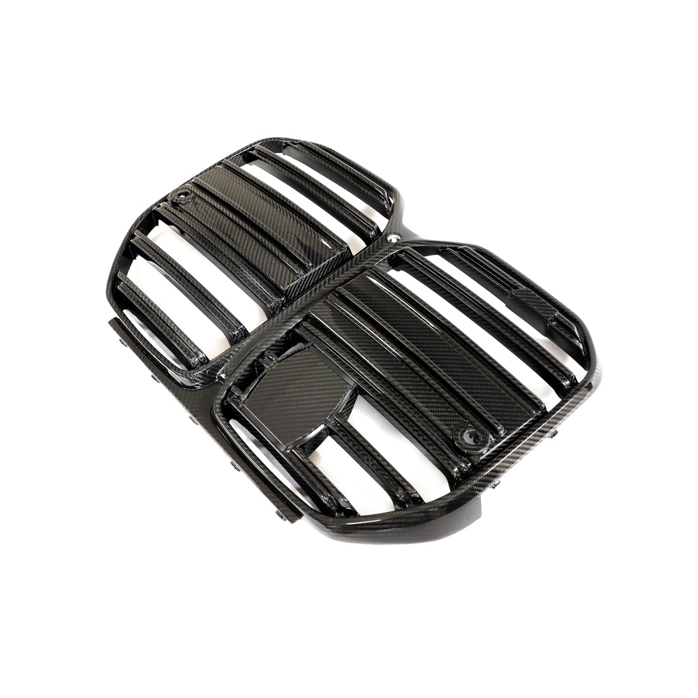 3D Style Carbon Fiber Front Grille for BMW 4 Series, i4 G26 Gran Coupé (2021+)