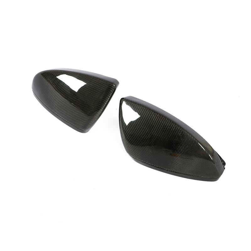 Carbon Fiber REPLACEMENT Mirror Caps For Audi A6/A7/A8(2019-2024)
