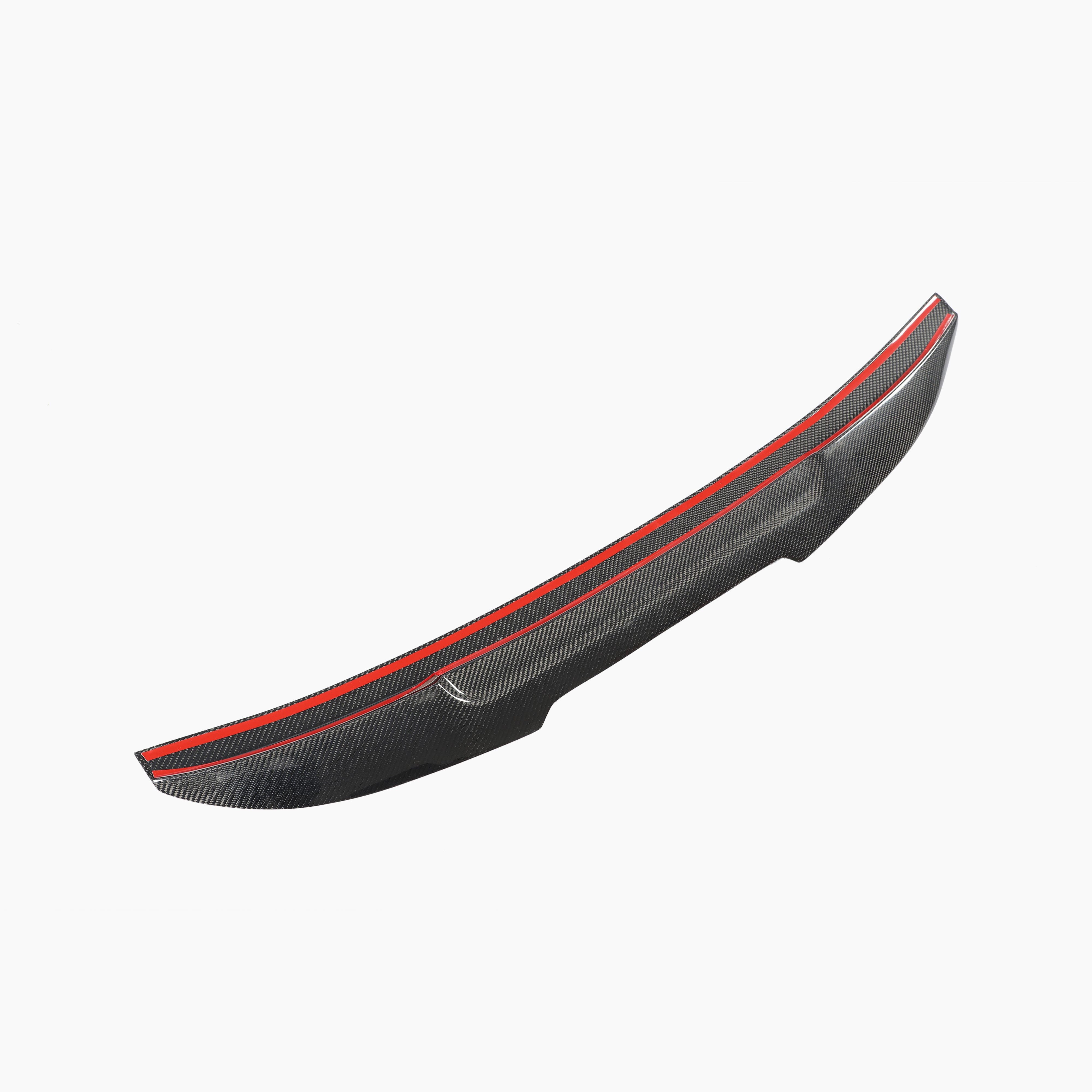 Audi A6 C6 Sline S6 Sedan (2008-2011) Rear Trunk Spoiler Wing Lip Carbon Fiber