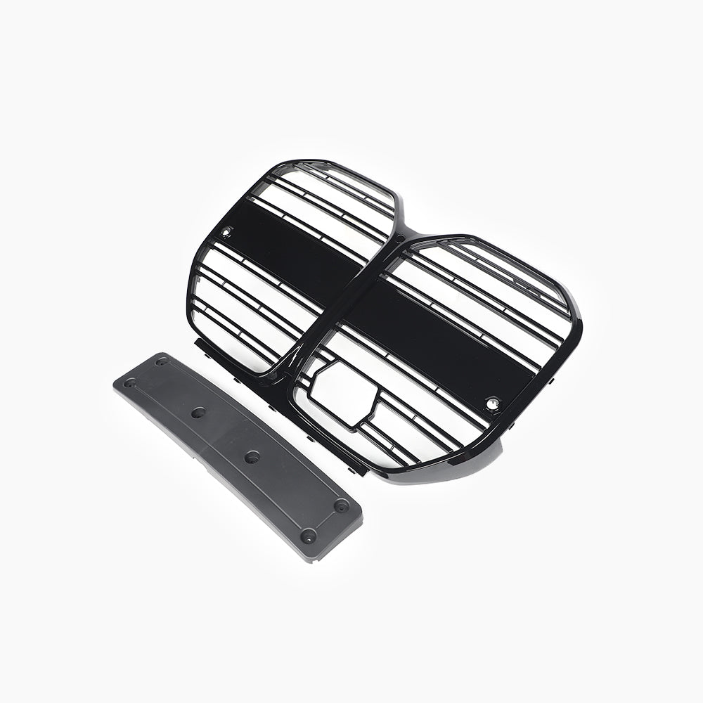 Double Slat Gloss Black Front Grille For BMW 4 Series g26(2021-present)