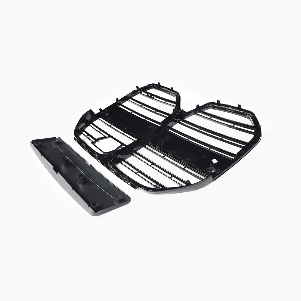 Double Slat Gloss Black Front Grille For BMW 4 Series g26(2021-present)