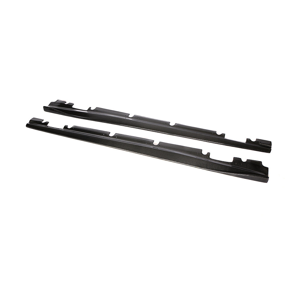 Revozport Style Carbon Fiber Side Skirts for Mercedes Benz A-Class W176 Sport/A45 AMG, CLA C117 Sport/CLA 45 AMG (2012-2019)