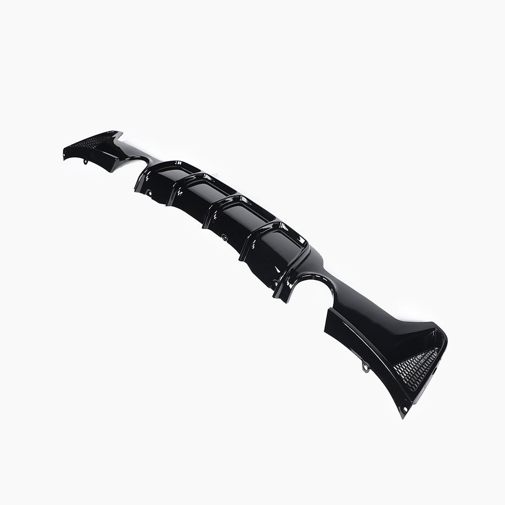 MP Style Gloss Black Diffuser for BMW 4 Series F32/F36 Gran Coupé(2014-2020)(Single Single Out)