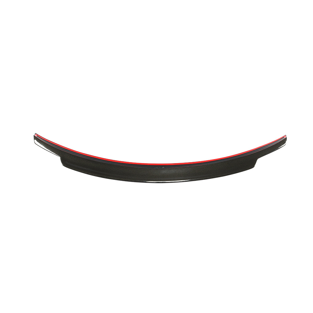 C74 style Carbon Fiber Highkick Trunk Spoiler Wing For Mercedes Benz C class W205/C43 C450 C63 AMG(2014-2018)