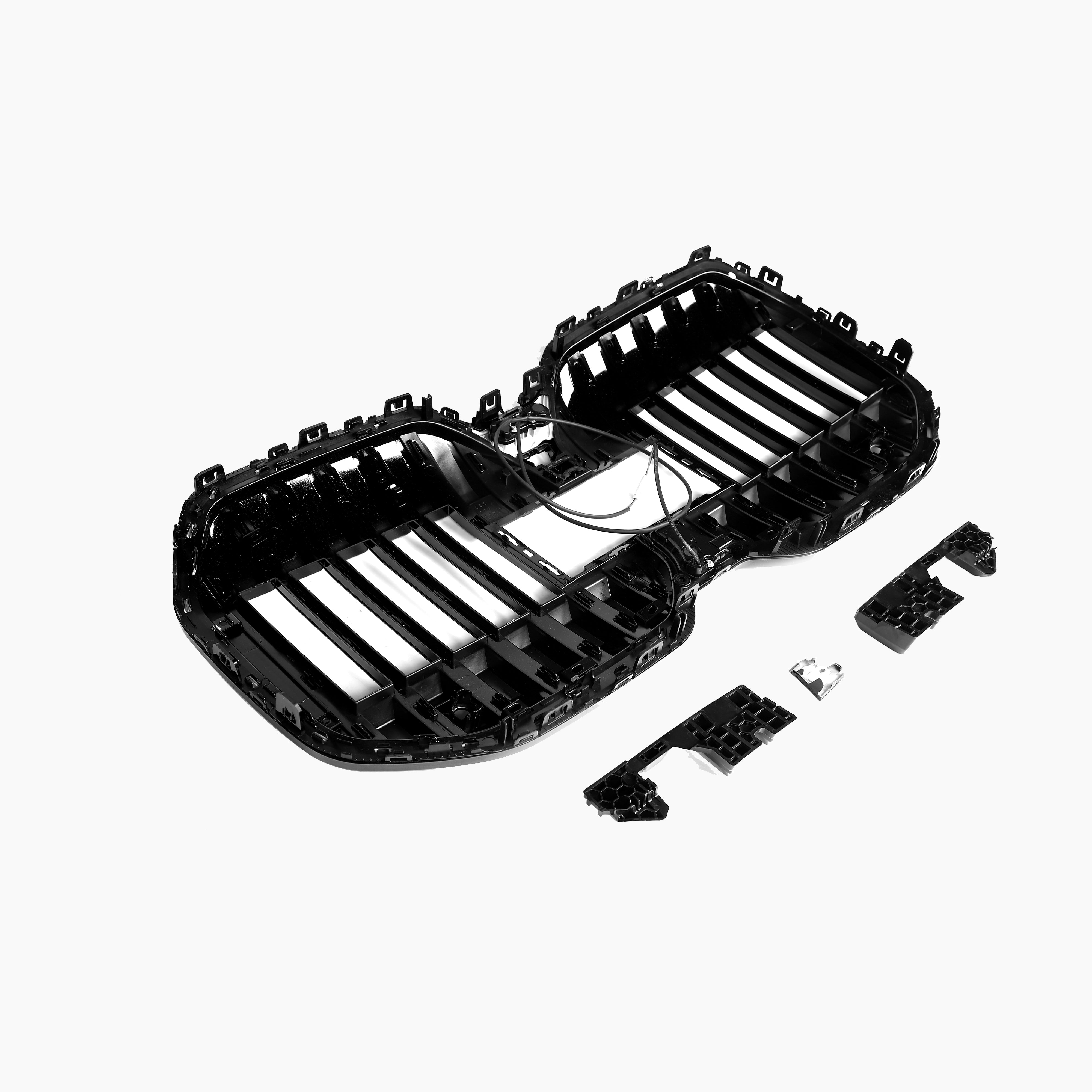 Single Slat Front Kidney Grille with LED Light for BMW 7 Series G70(2022-present)